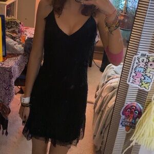 PacSun Black Mini Dress new with tags